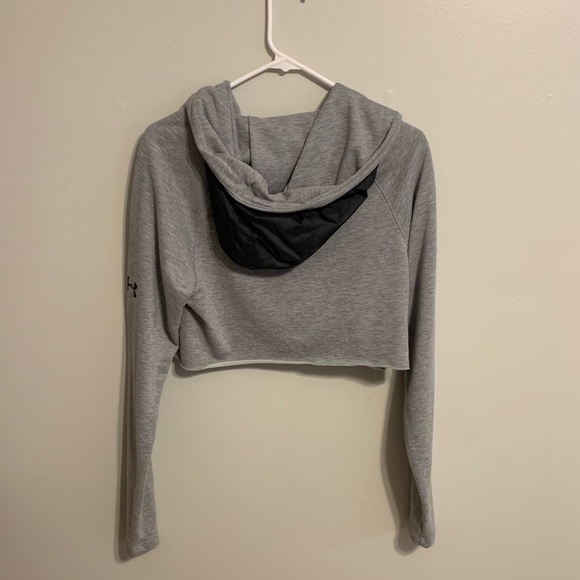 Under Armour Cropped Hoodie/Sweatshirt - Picture 2 of 4